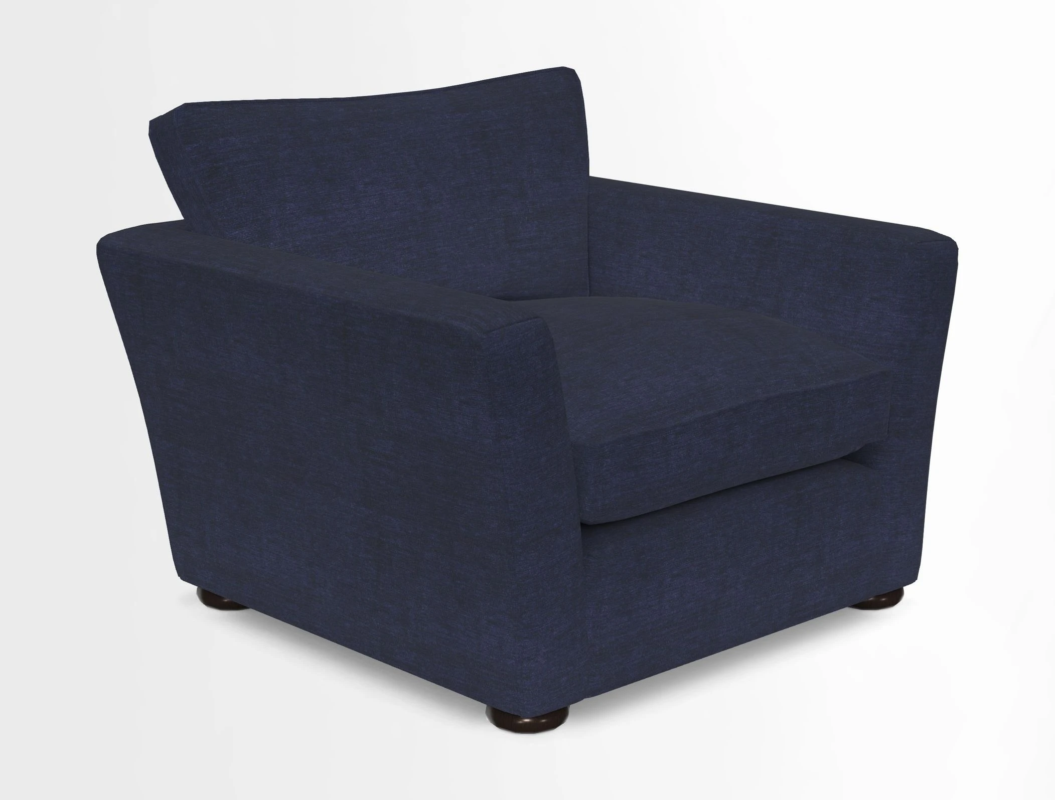 Aldeburgh Chair in Two Tone Plain Biscuit