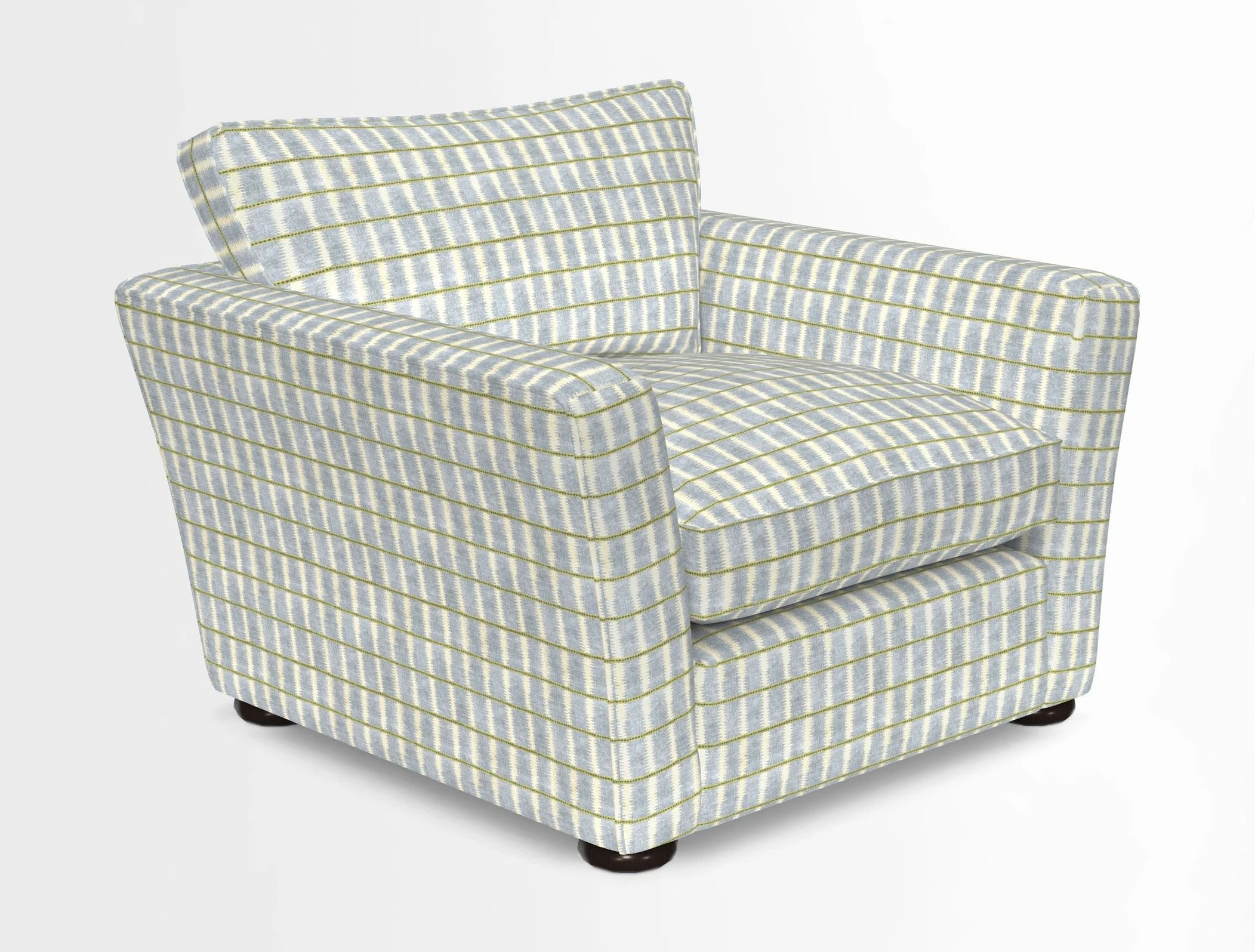 Aldeburgh Chair in Two Tone Plain Biscuit