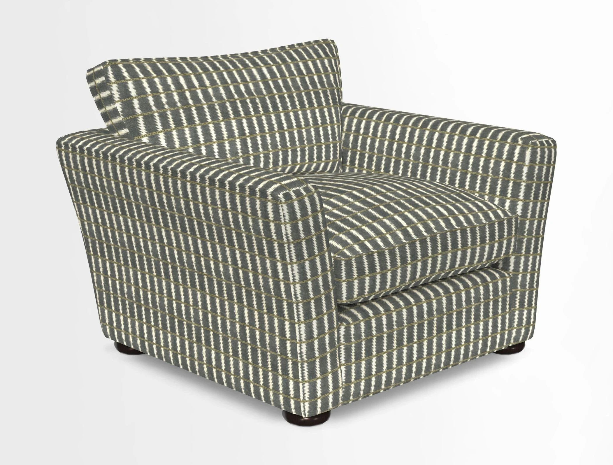 Aldeburgh Chair in Two Tone Plain Biscuit