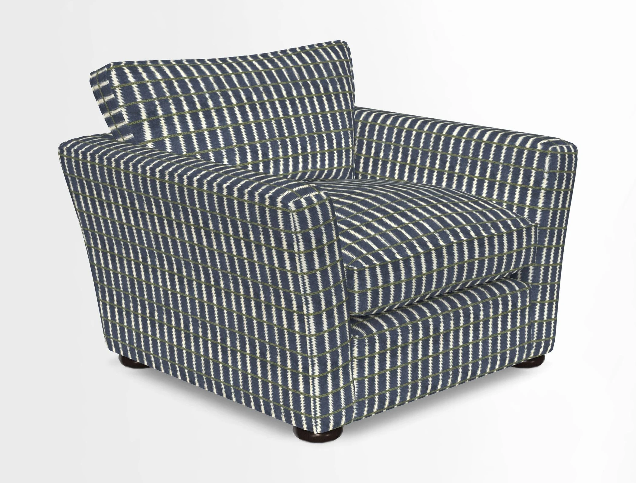 Aldeburgh Chair in Two Tone Plain Biscuit
