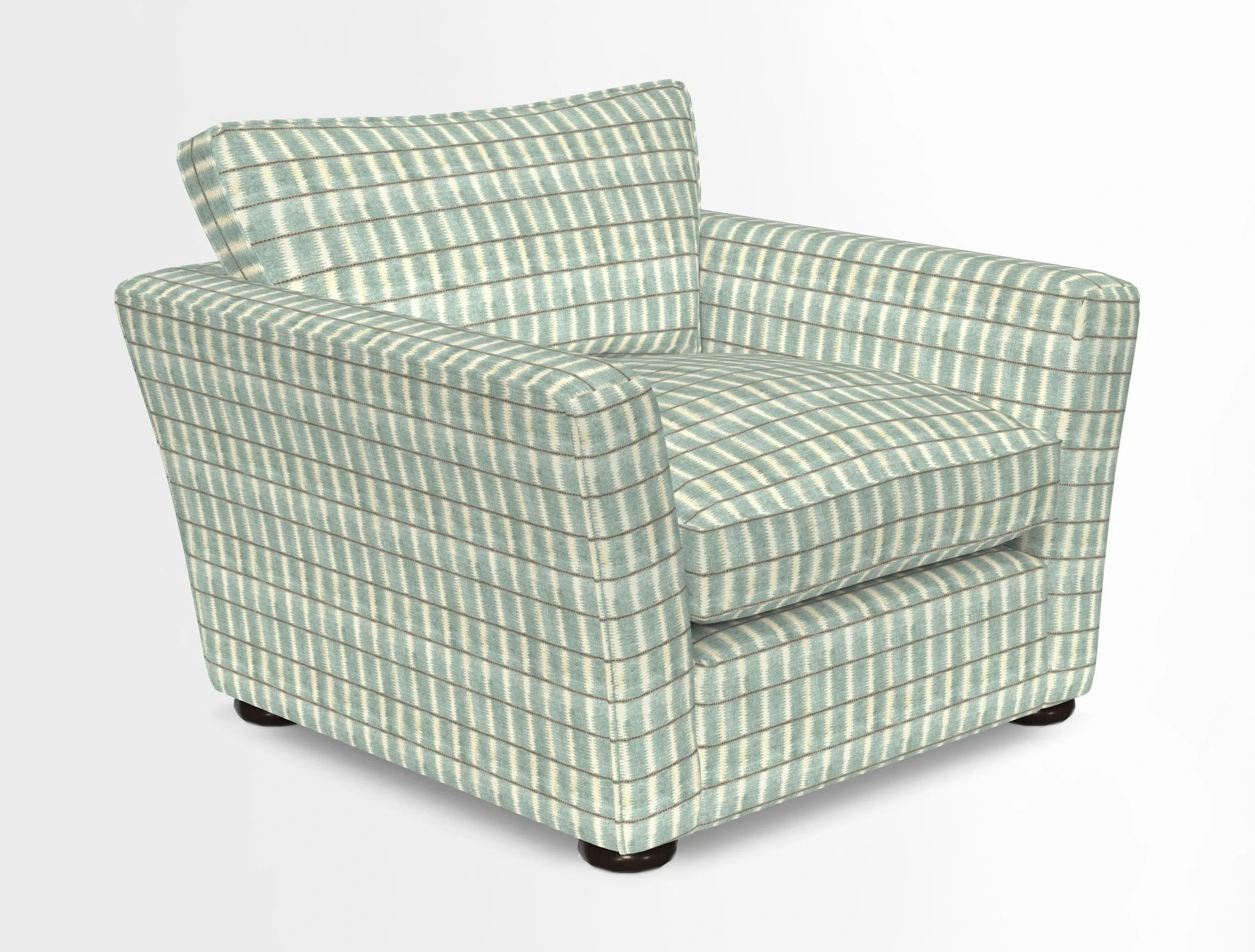 Aldeburgh Chair in Two Tone Plain Biscuit