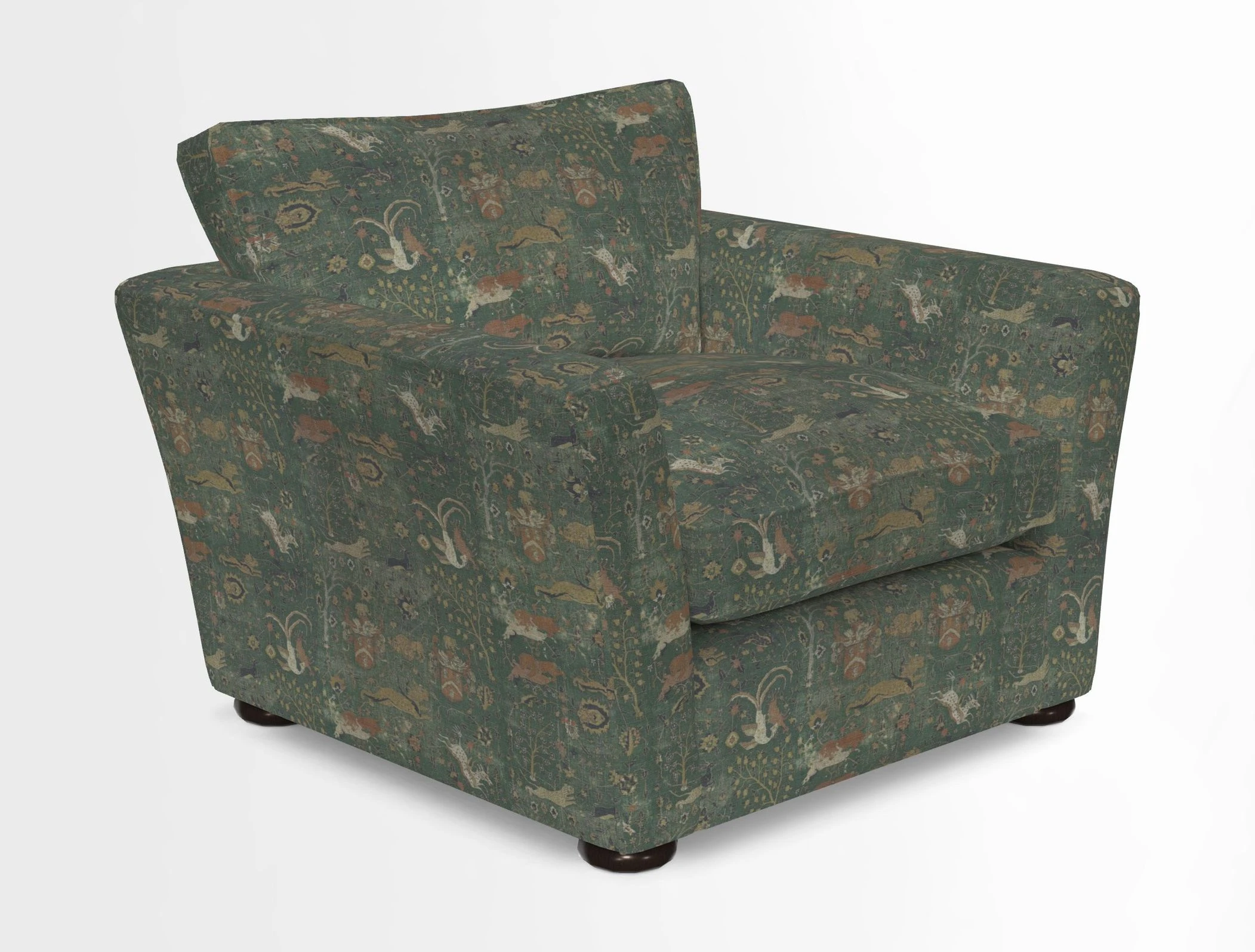 Aldeburgh Chair in Two Tone Plain Biscuit