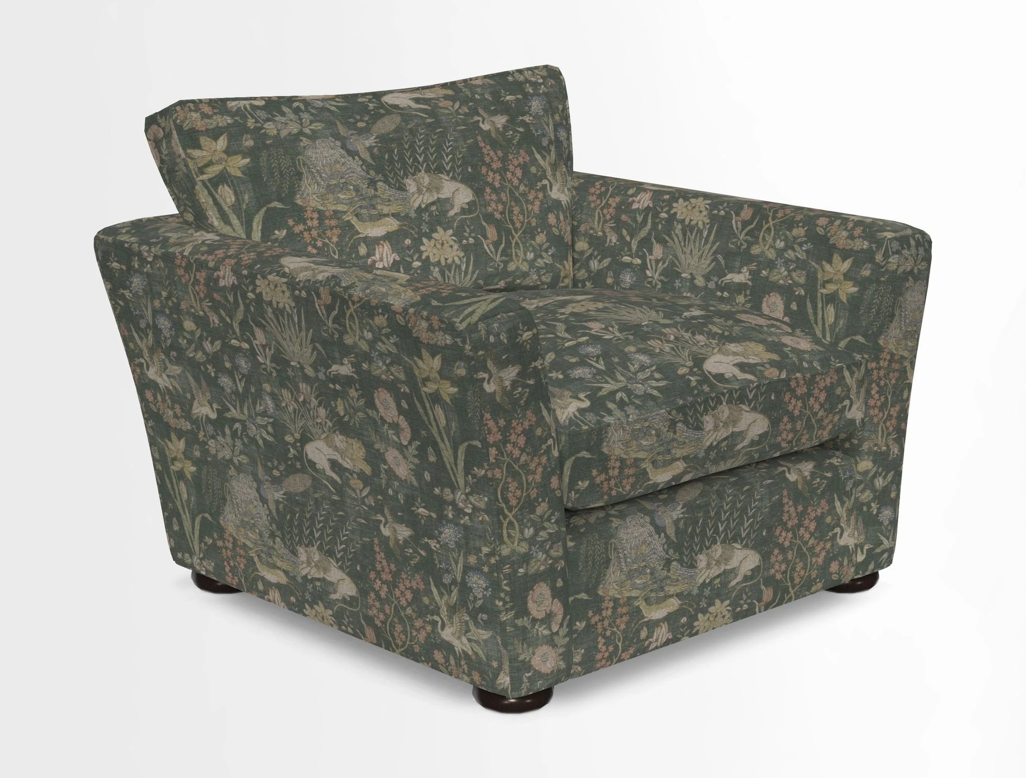 Aldeburgh Chair in Two Tone Plain Biscuit
