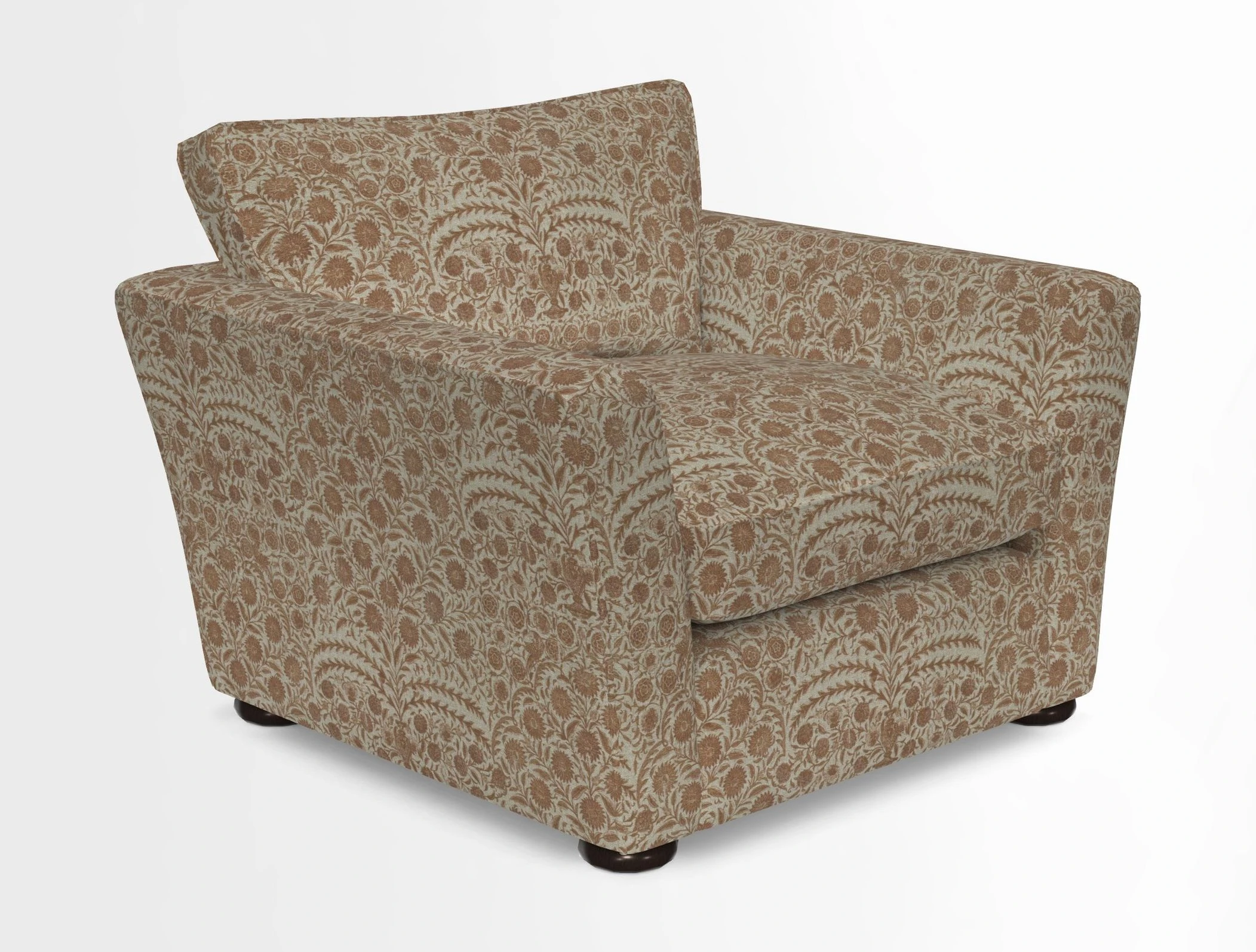 Aldeburgh Chair in Two Tone Plain Biscuit