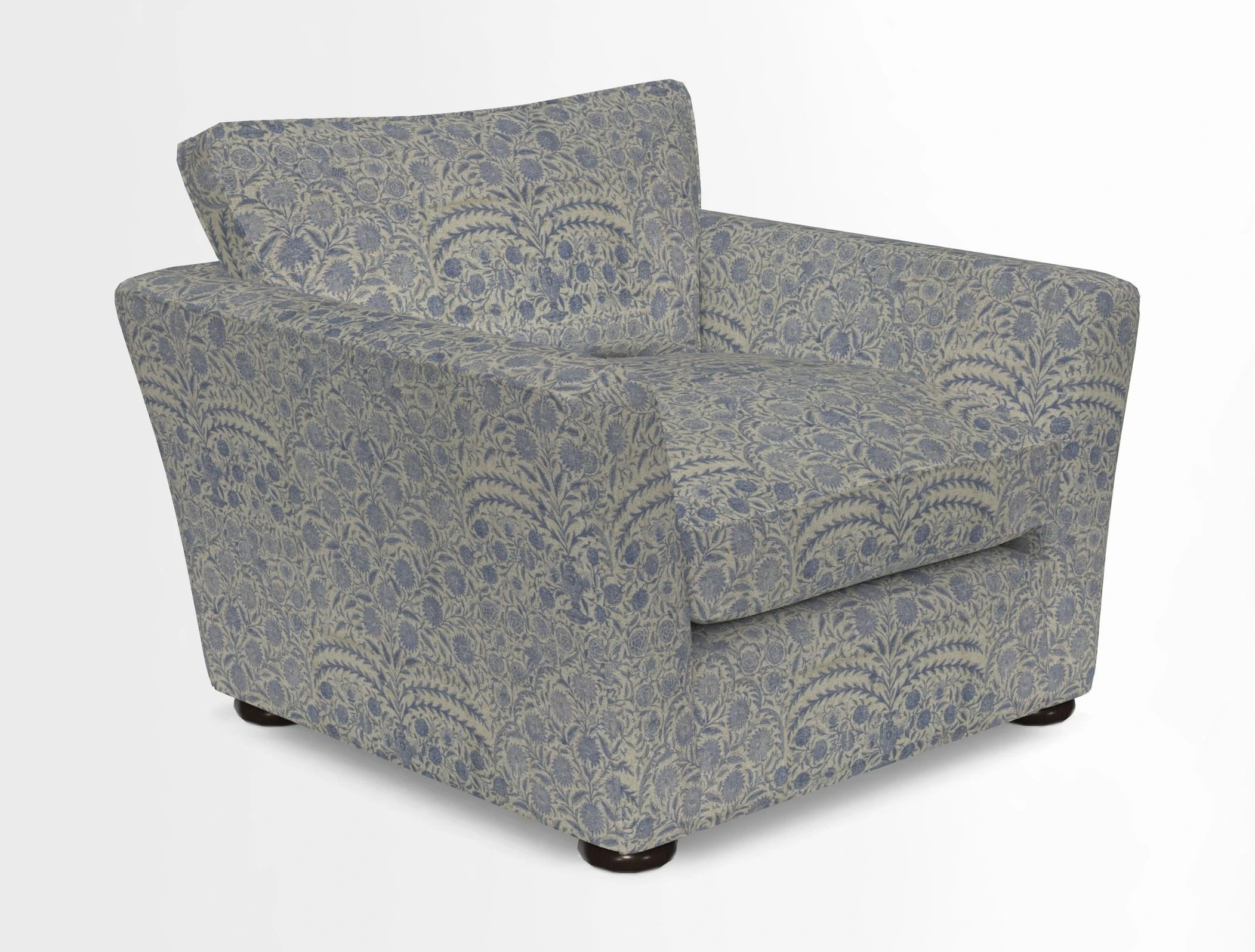 Aldeburgh Chair in Two Tone Plain Biscuit