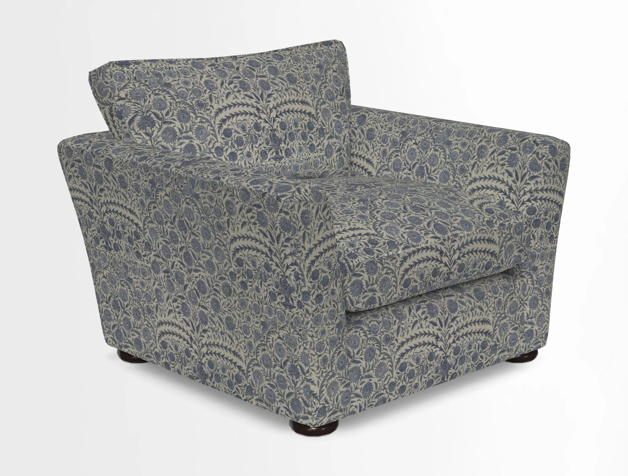 Aldeburgh Chair in Two Tone Plain Biscuit