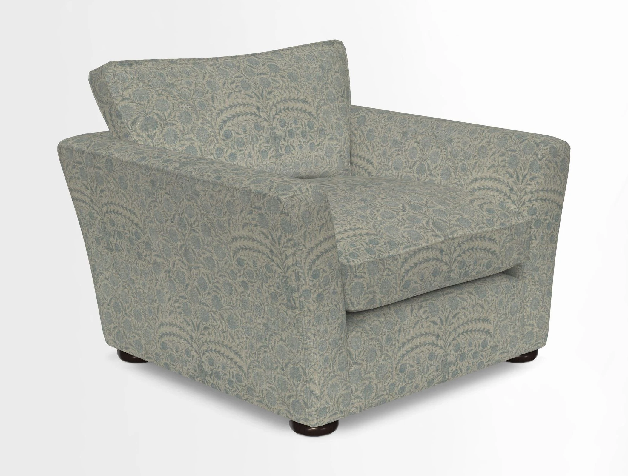 Aldeburgh Chair in Two Tone Plain Biscuit