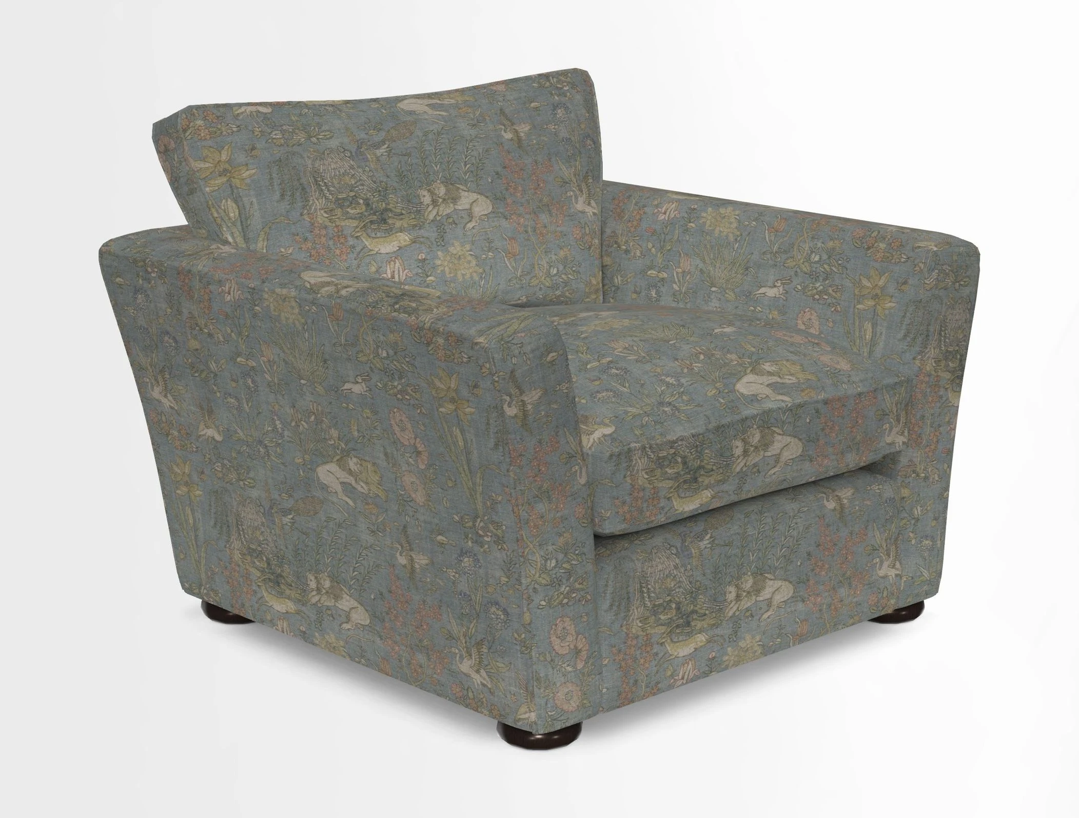 Aldeburgh Chair in Two Tone Plain Biscuit