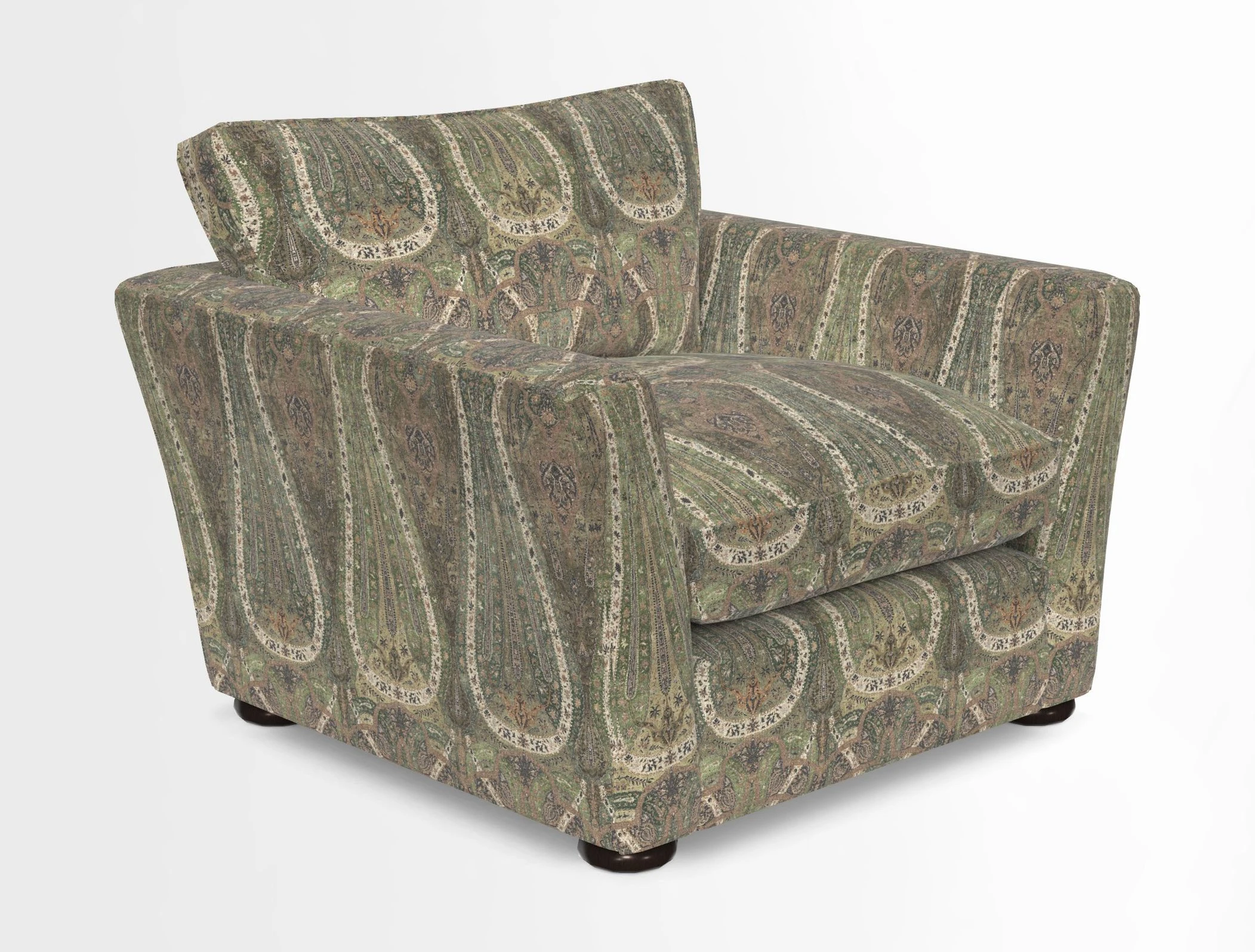 Aldeburgh Chair in Two Tone Plain Biscuit