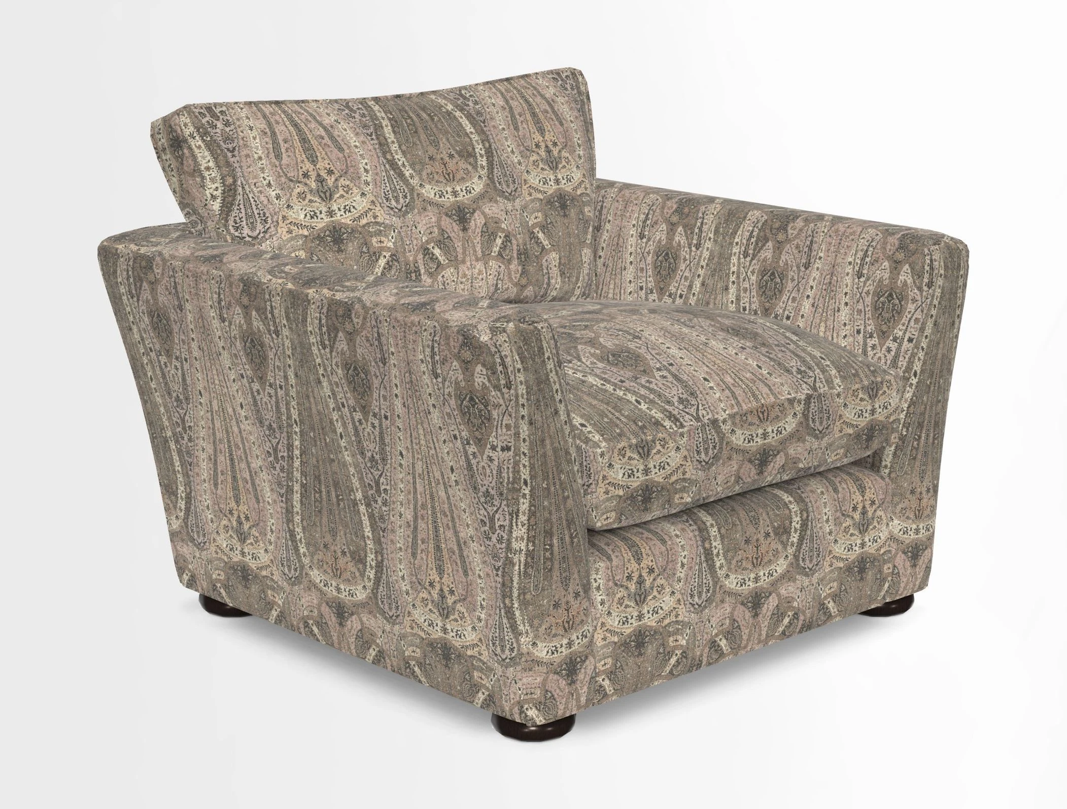 Aldeburgh Chair in Two Tone Plain Biscuit