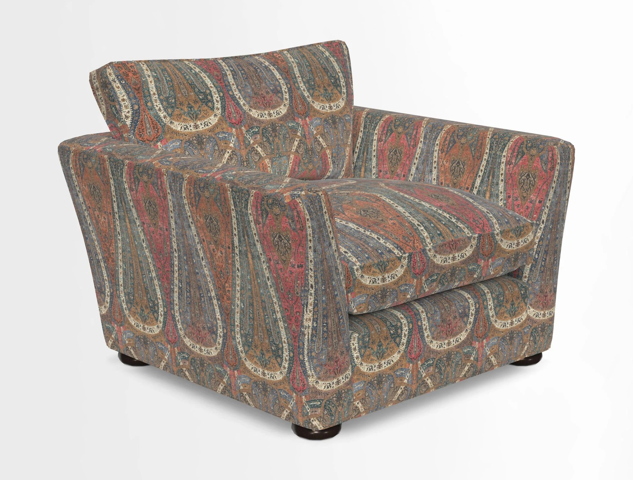 Aldeburgh Chair in Two Tone Plain Biscuit