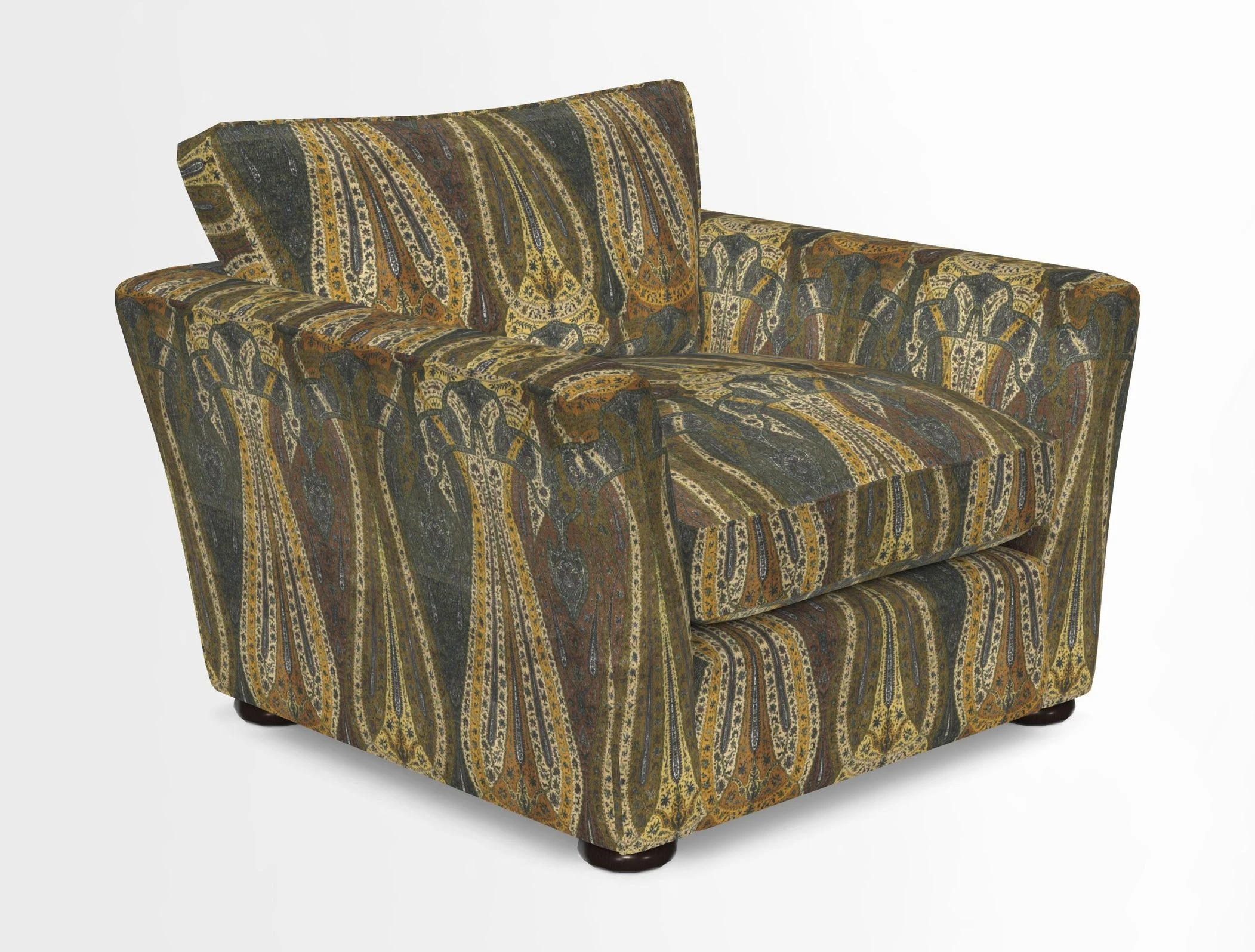 Aldeburgh Chair in Two Tone Plain Biscuit