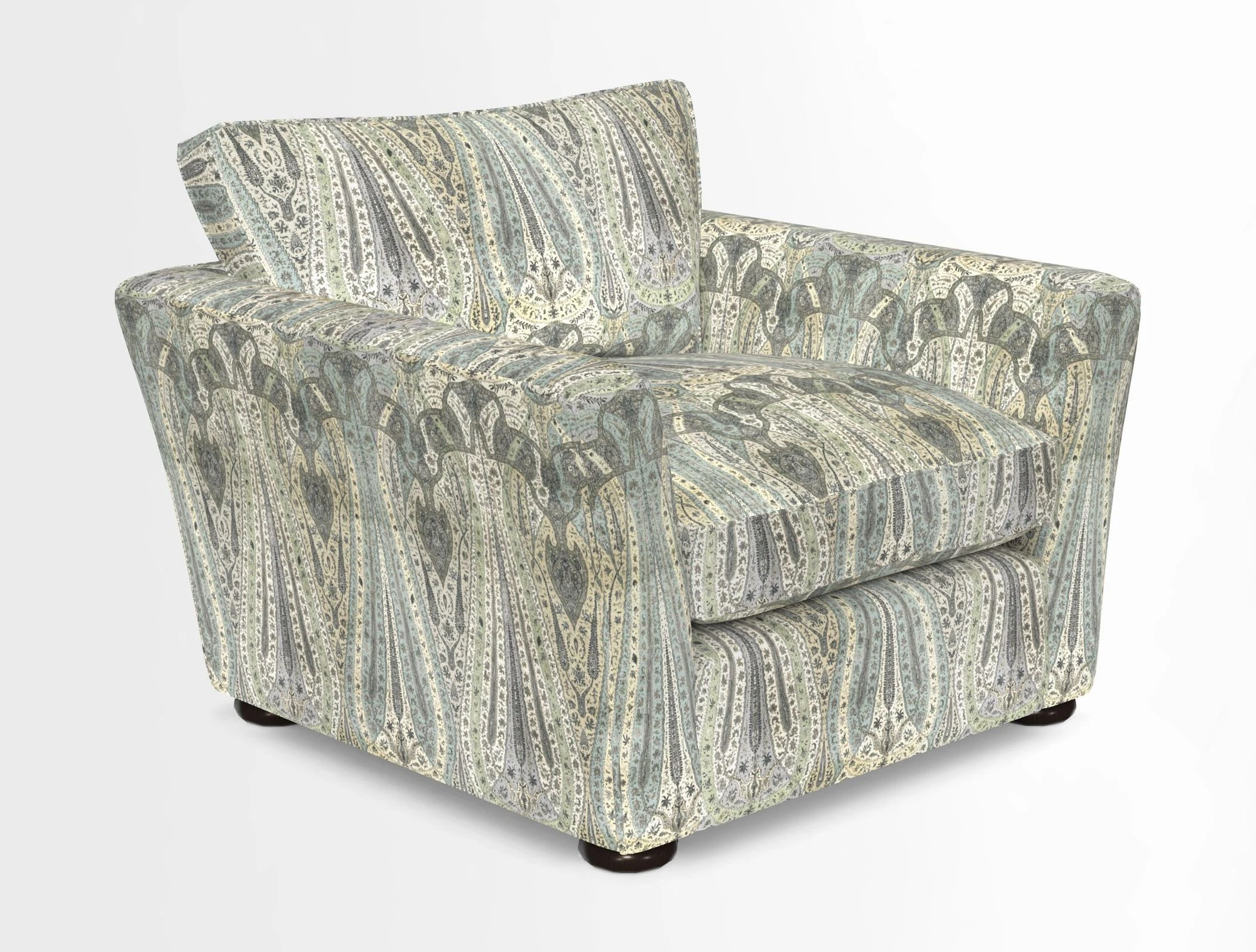 Aldeburgh Chair in Two Tone Plain Biscuit