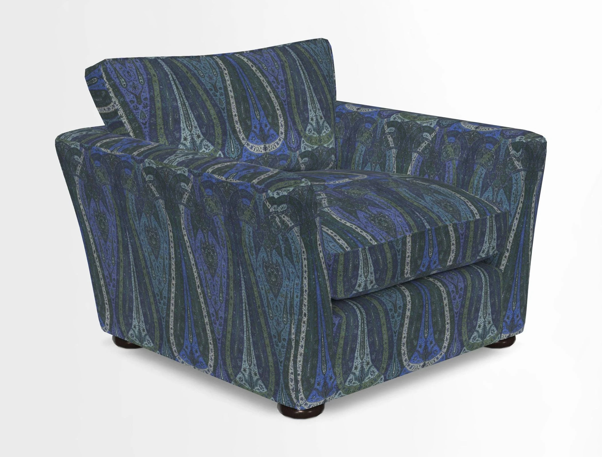 Aldeburgh Chair in Two Tone Plain Biscuit