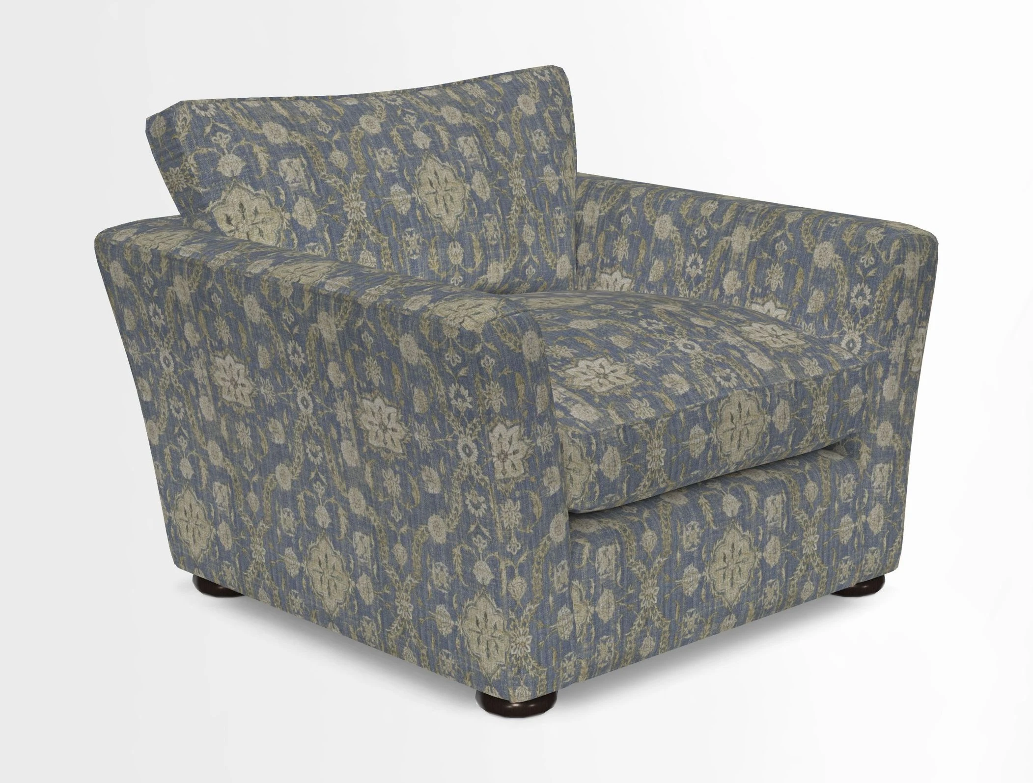 Aldeburgh Chair in Two Tone Plain Biscuit