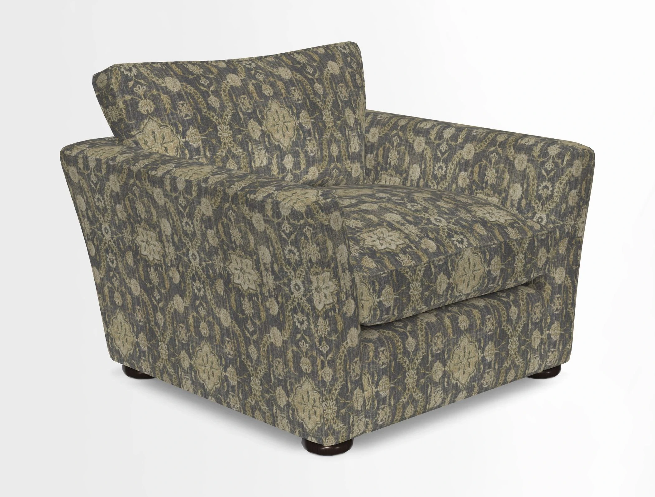 Aldeburgh Chair in Two Tone Plain Biscuit