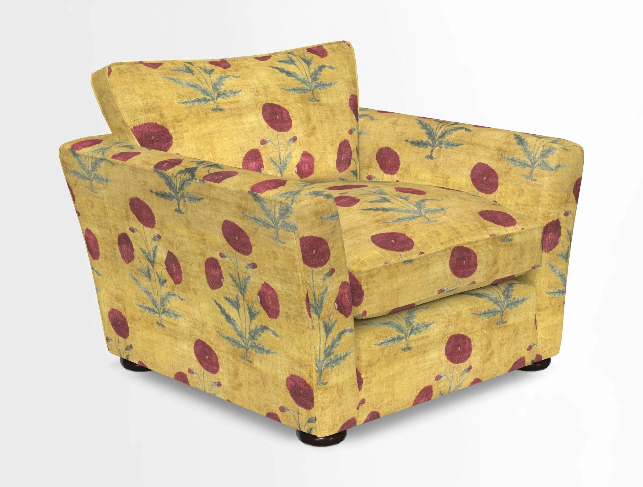 Aldeburgh Chair in Two Tone Plain Biscuit