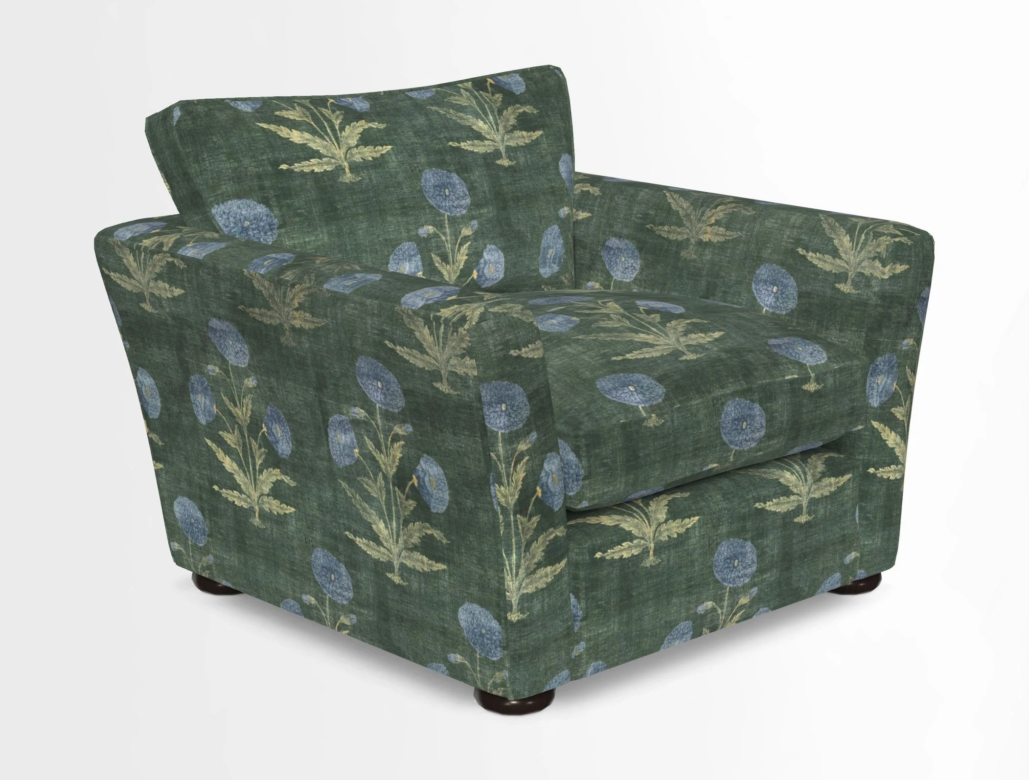 Aldeburgh Chair in Two Tone Plain Biscuit