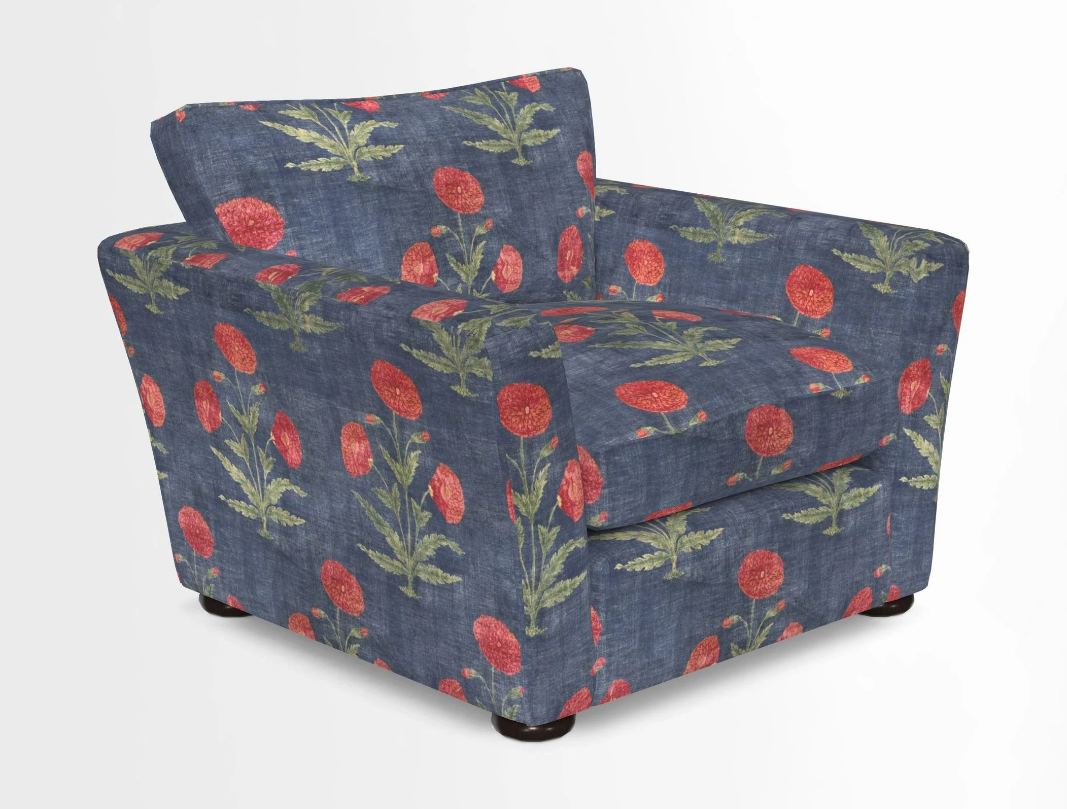 Aldeburgh Chair in Two Tone Plain Biscuit