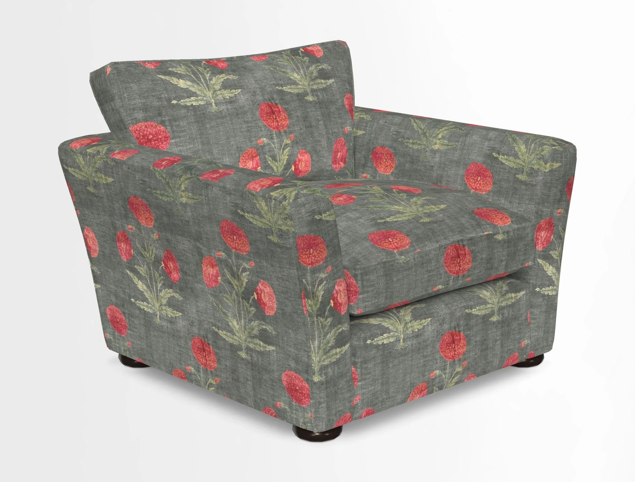Aldeburgh Chair in Two Tone Plain Biscuit