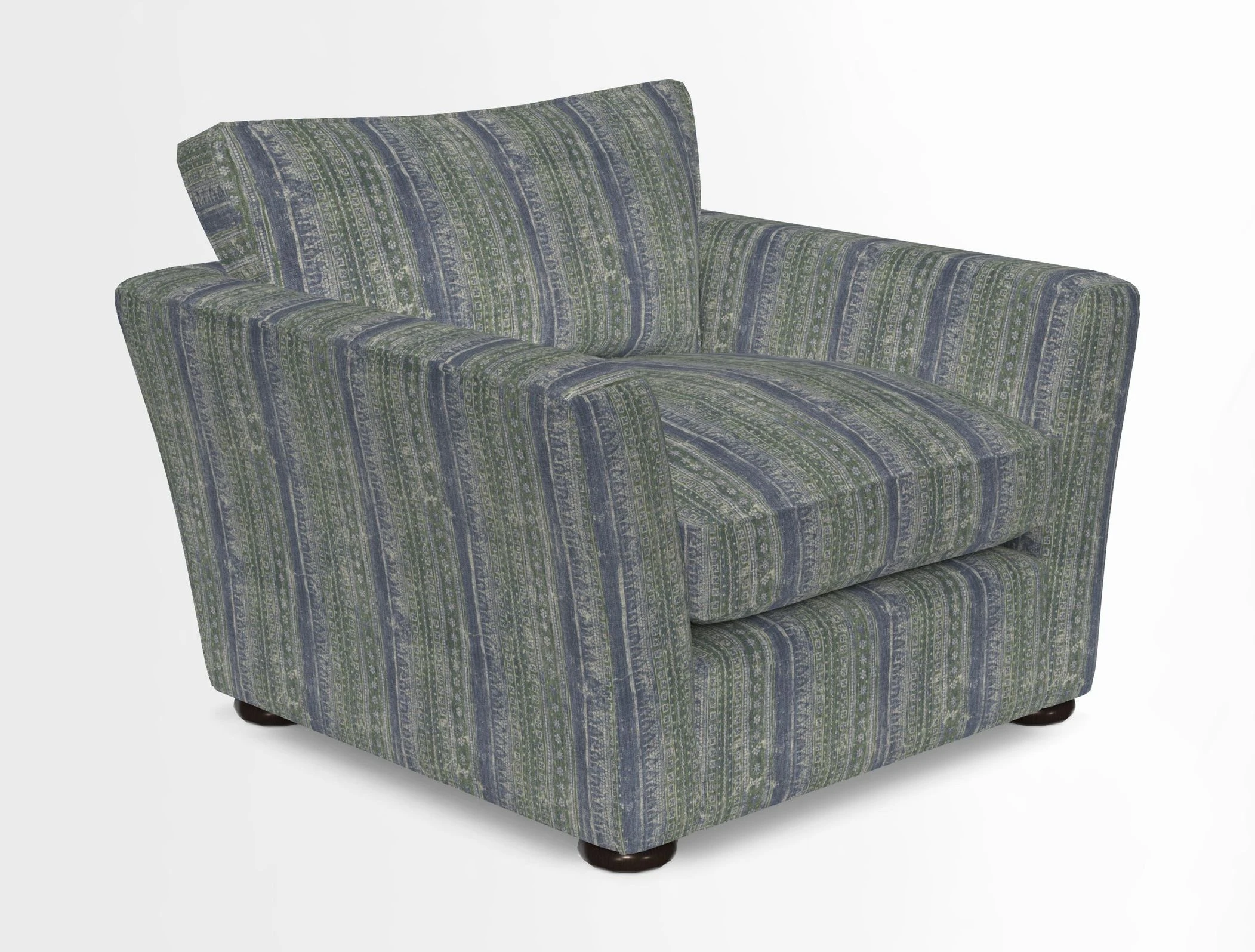 Aldeburgh Chair in Two Tone Plain Biscuit