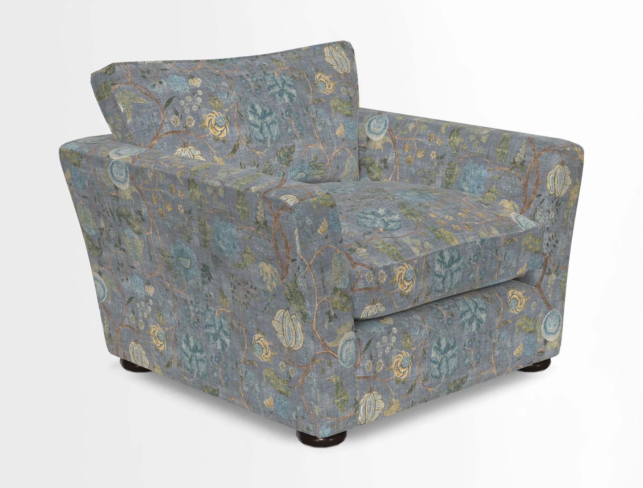 Aldeburgh Chair in Two Tone Plain Biscuit