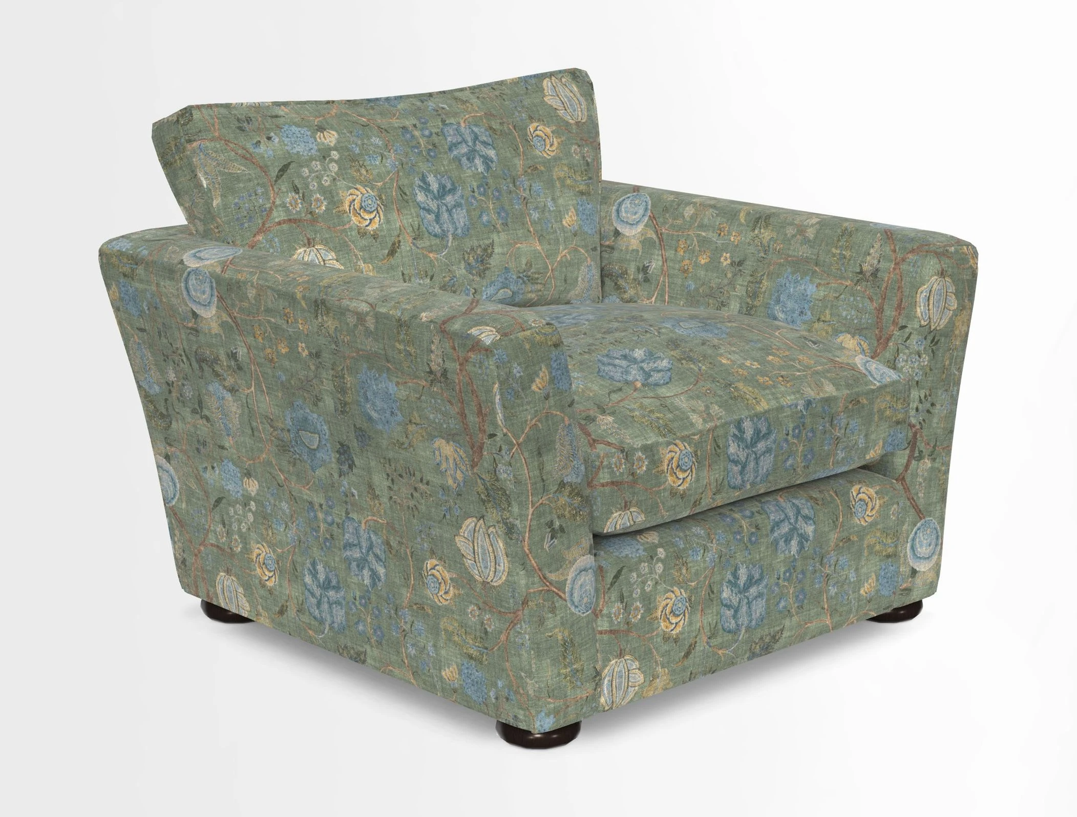 Aldeburgh Chair in Two Tone Plain Biscuit