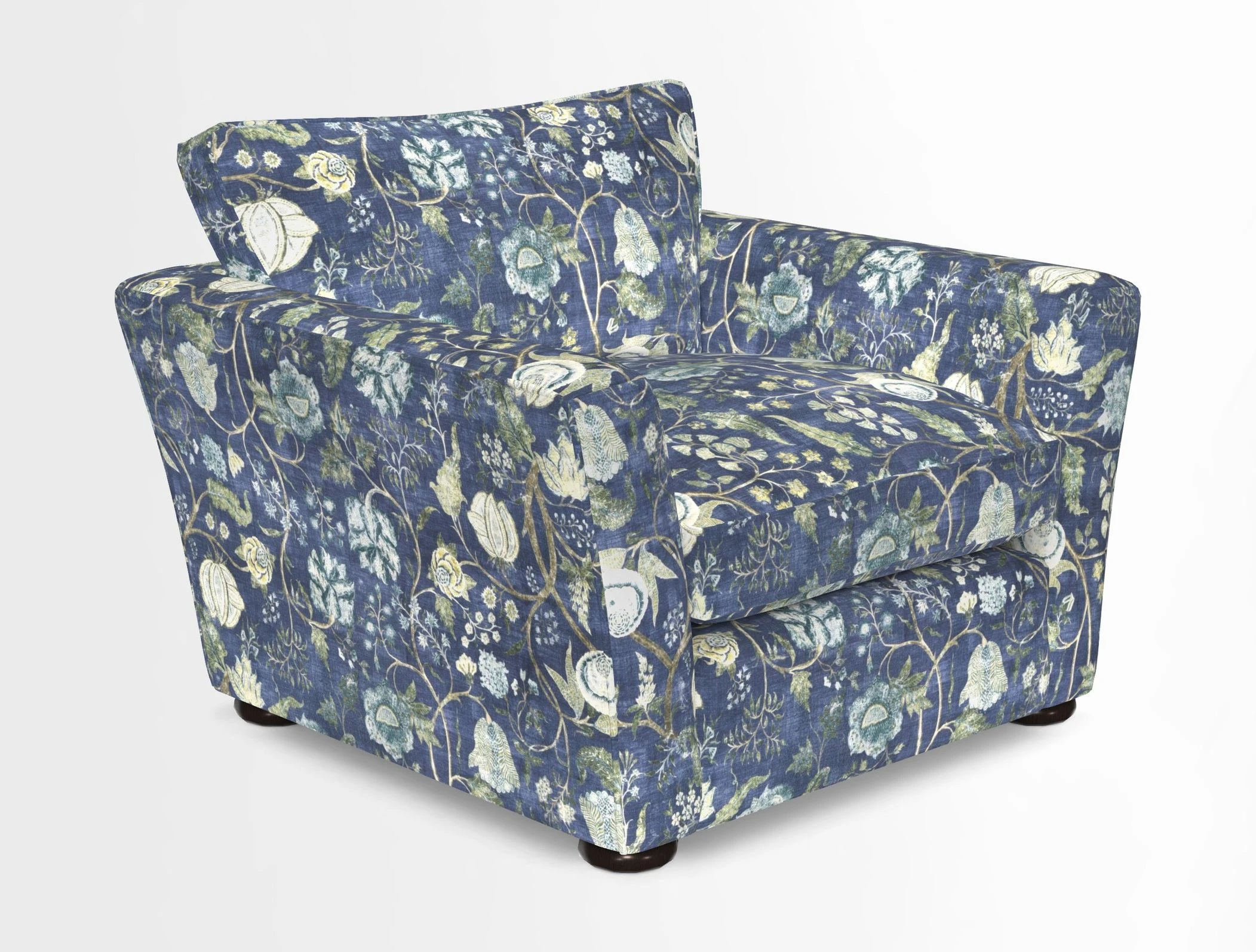 Aldeburgh Chair in Two Tone Plain Biscuit