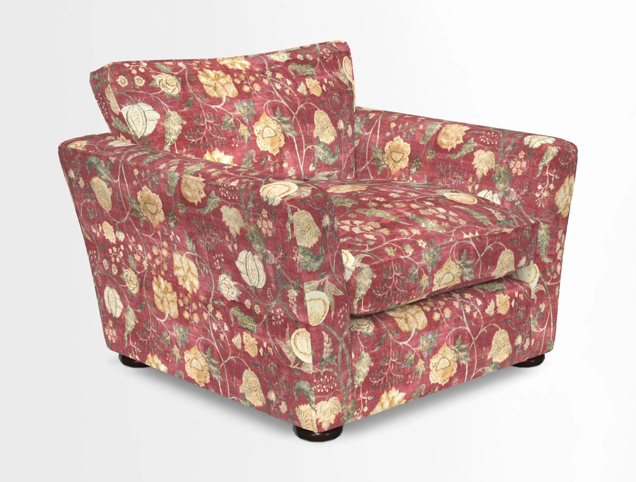 Aldeburgh Chair in Two Tone Plain Biscuit