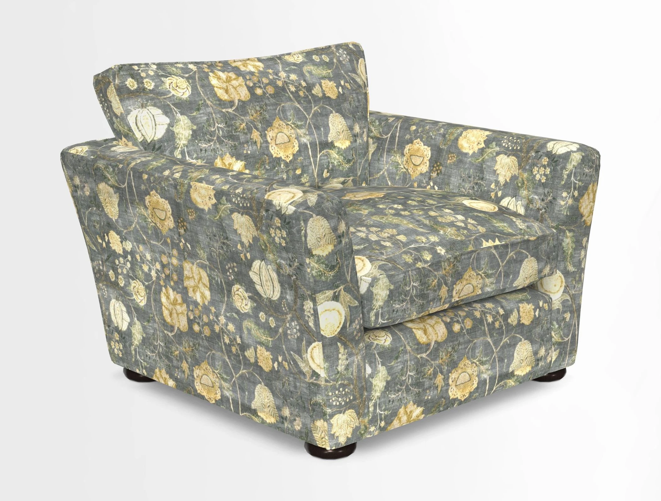 Aldeburgh Chair in Two Tone Plain Biscuit
