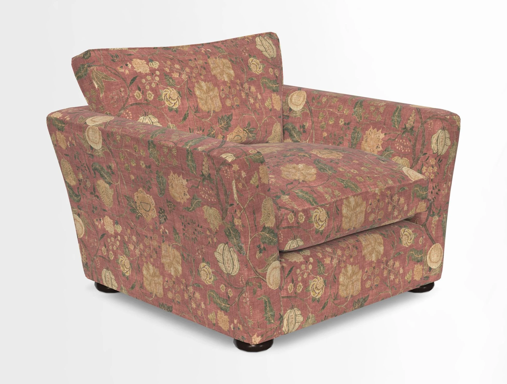 Aldeburgh Chair in Two Tone Plain Biscuit