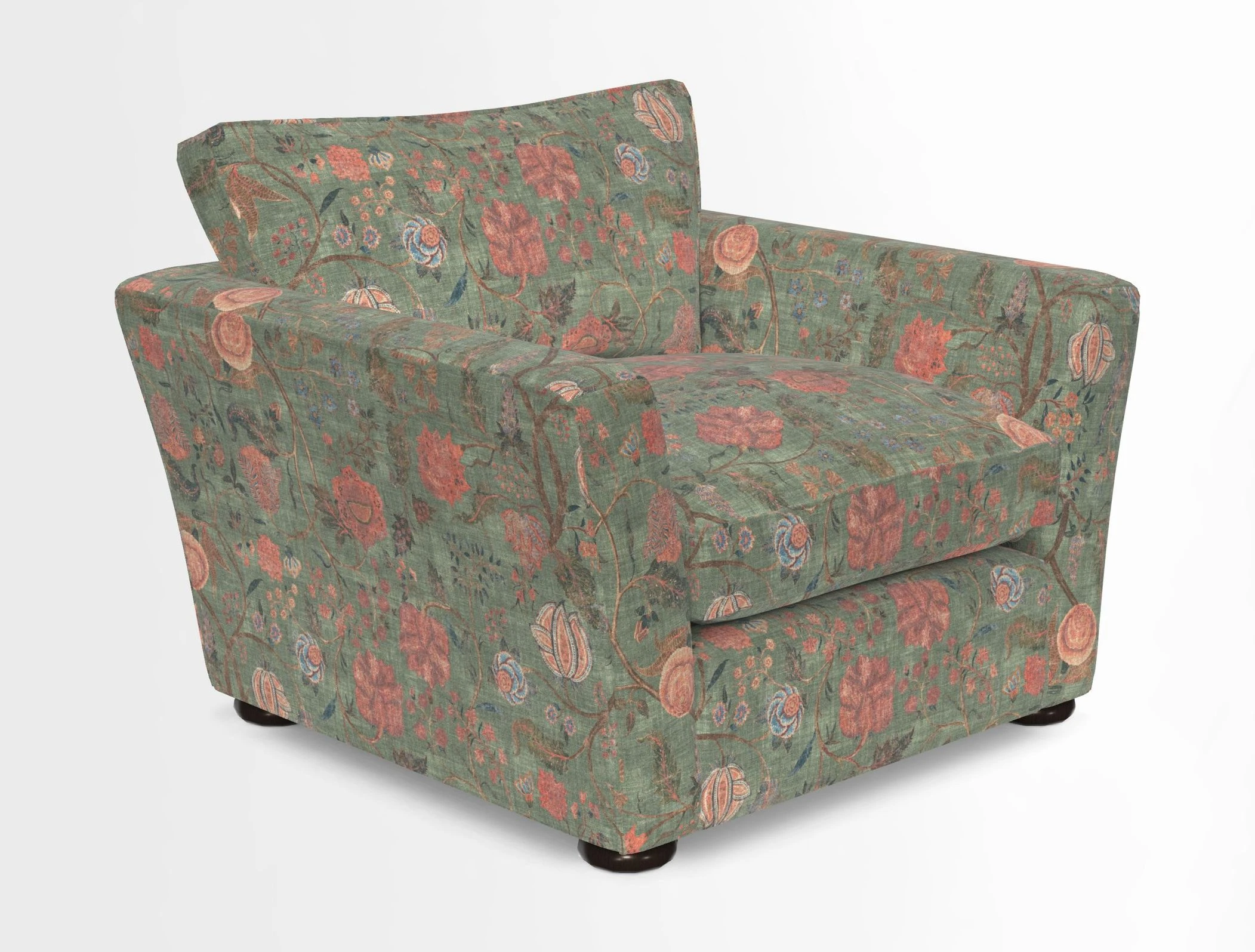 Aldeburgh Chair in Two Tone Plain Biscuit