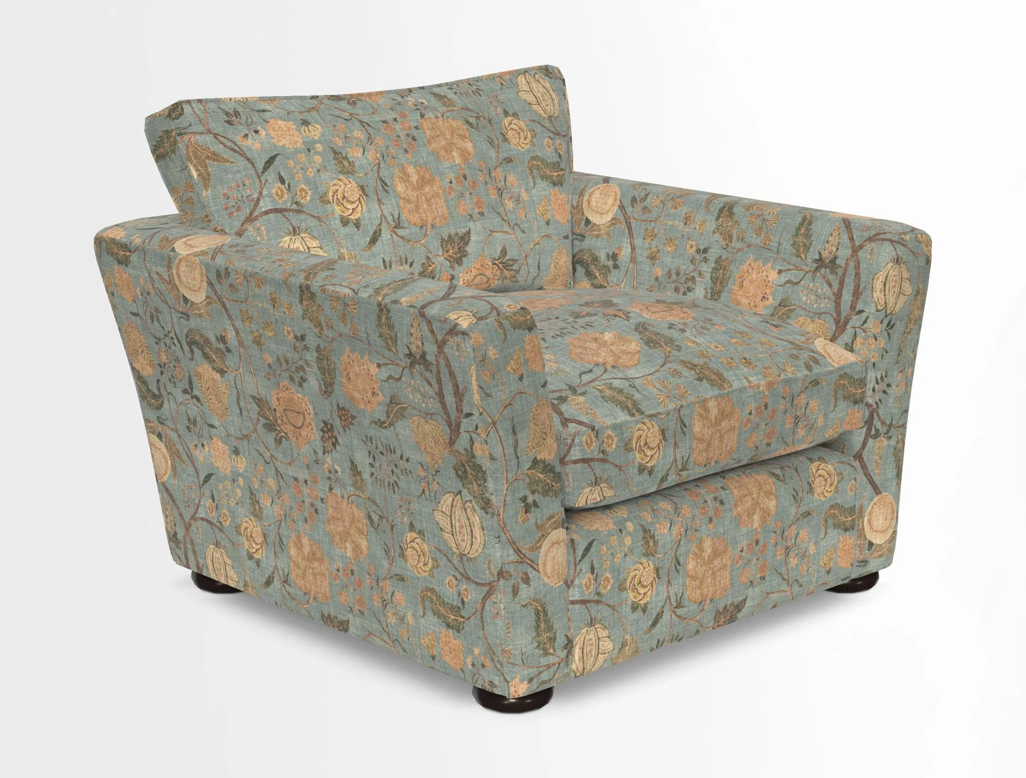 Aldeburgh Chair in Two Tone Plain Biscuit