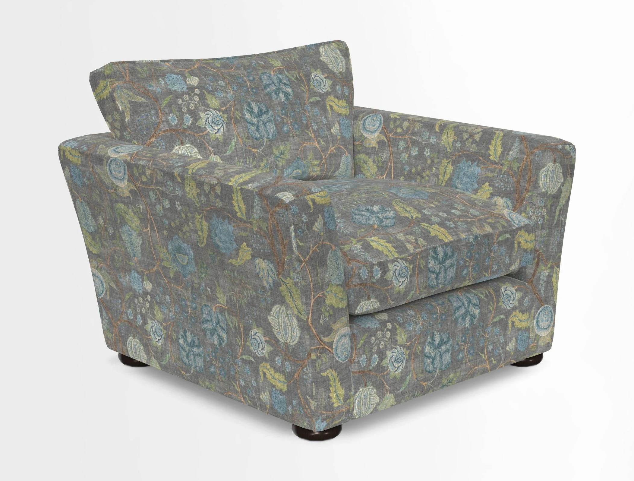 Aldeburgh Chair in Two Tone Plain Biscuit