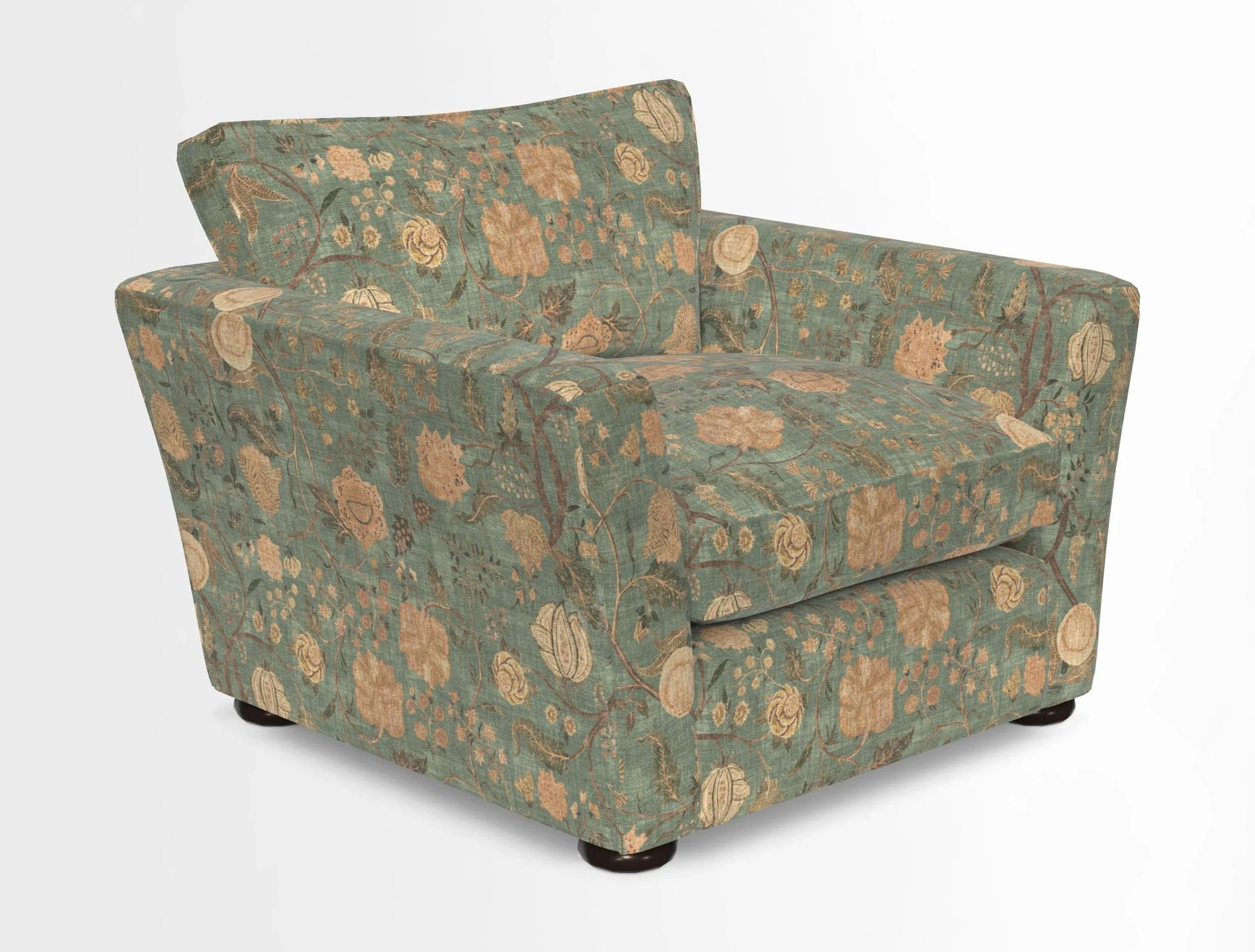 Aldeburgh Chair in Two Tone Plain Biscuit