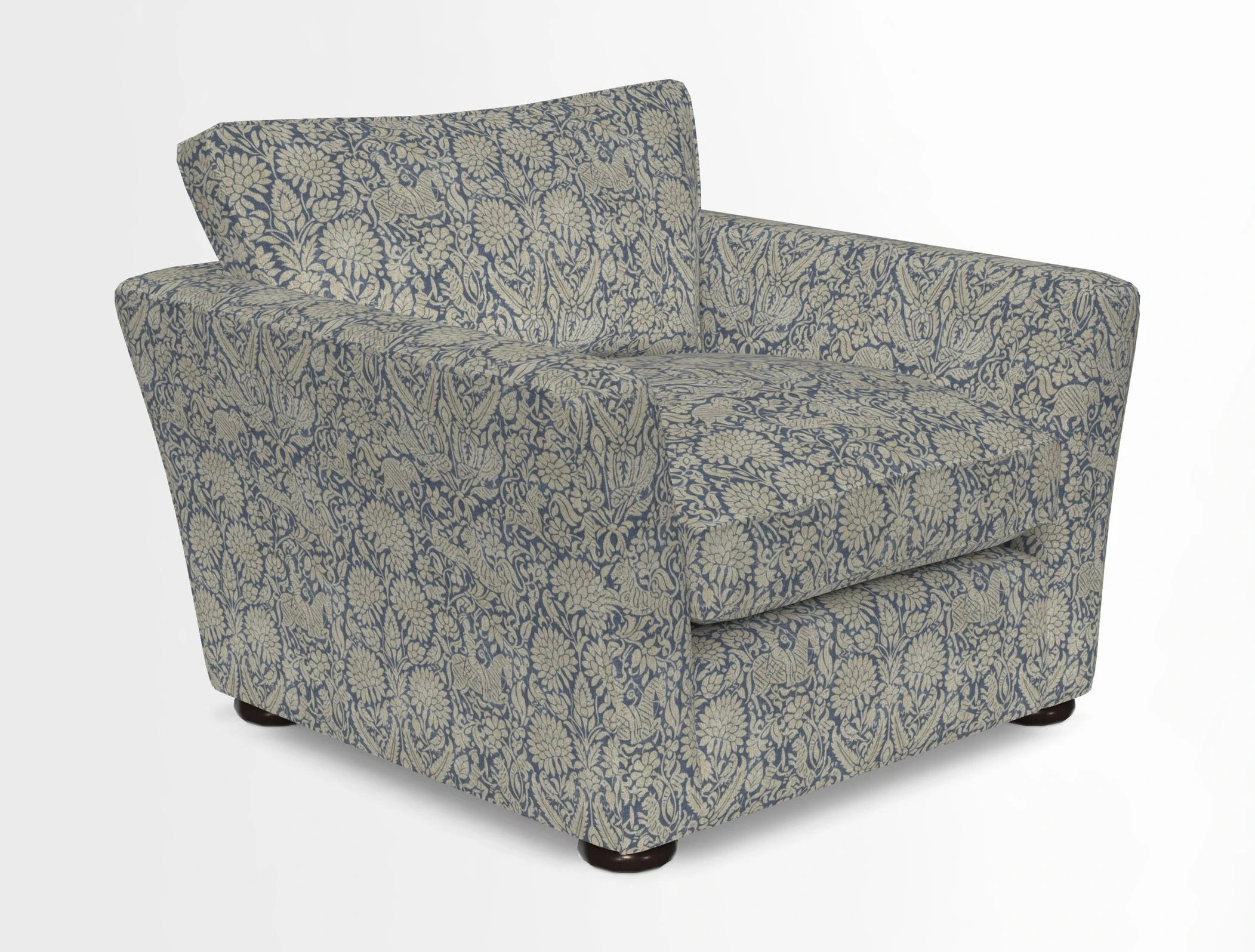 Aldeburgh Chair in Two Tone Plain Biscuit