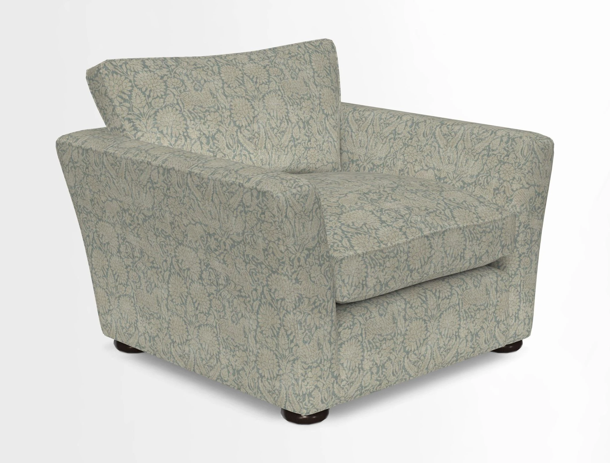 Aldeburgh Chair in Two Tone Plain Biscuit