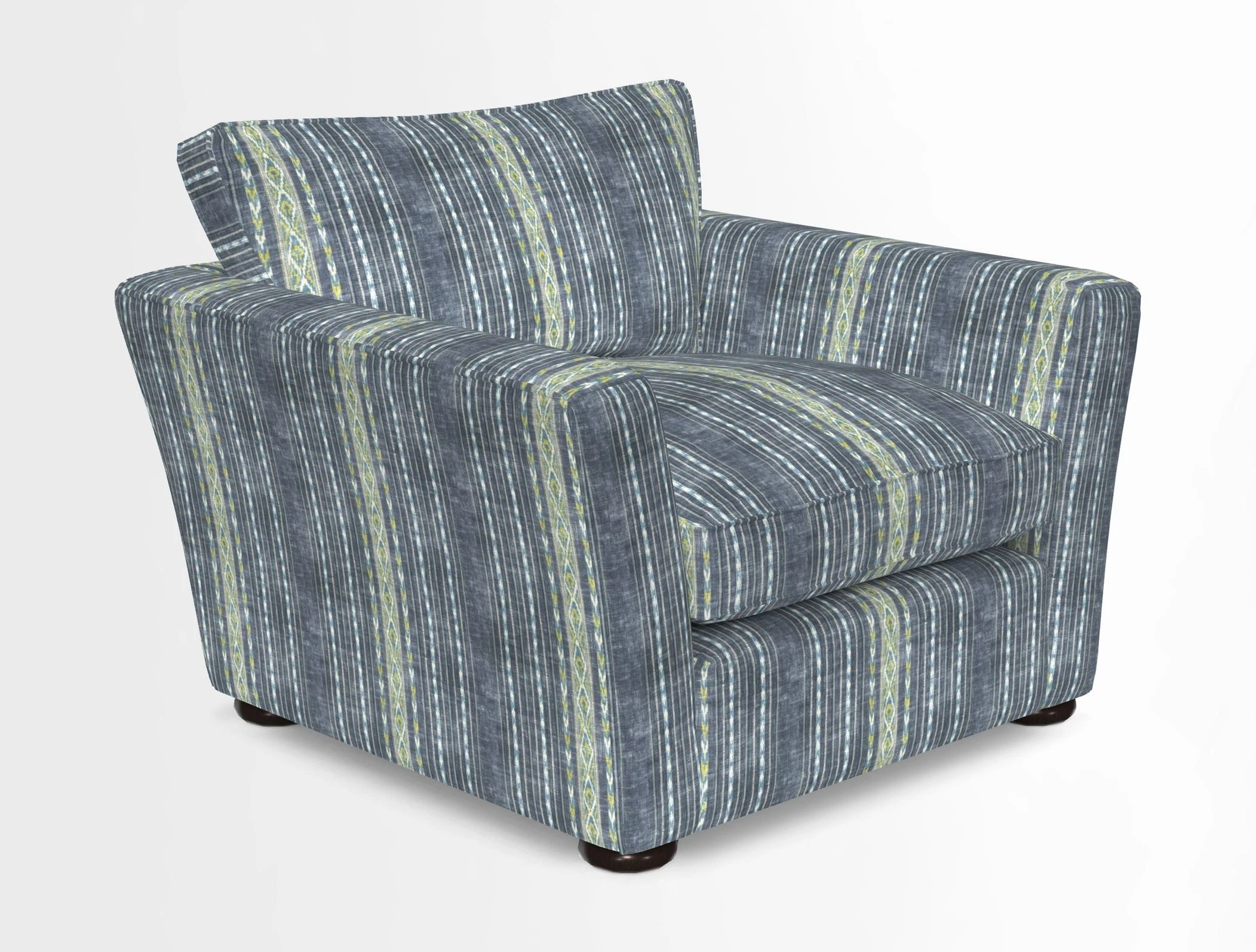 Aldeburgh Chair in Two Tone Plain Biscuit