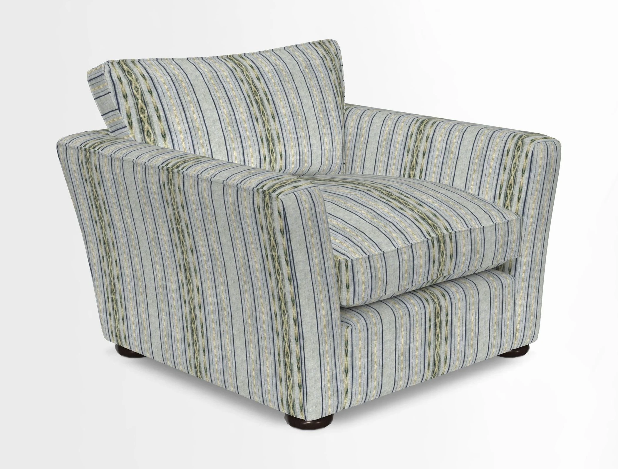 Aldeburgh Chair in Two Tone Plain Biscuit