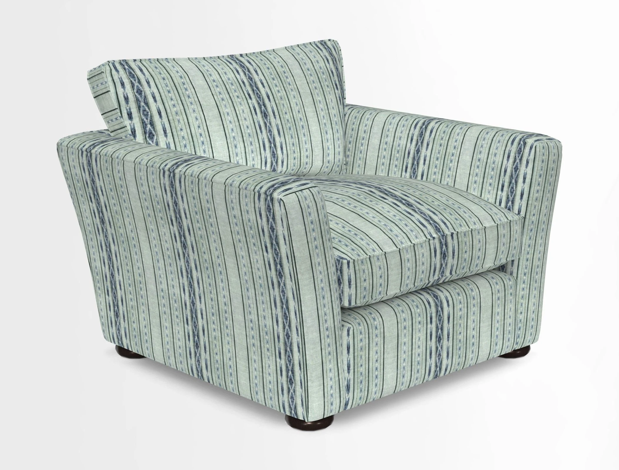 Aldeburgh Chair in Two Tone Plain Biscuit