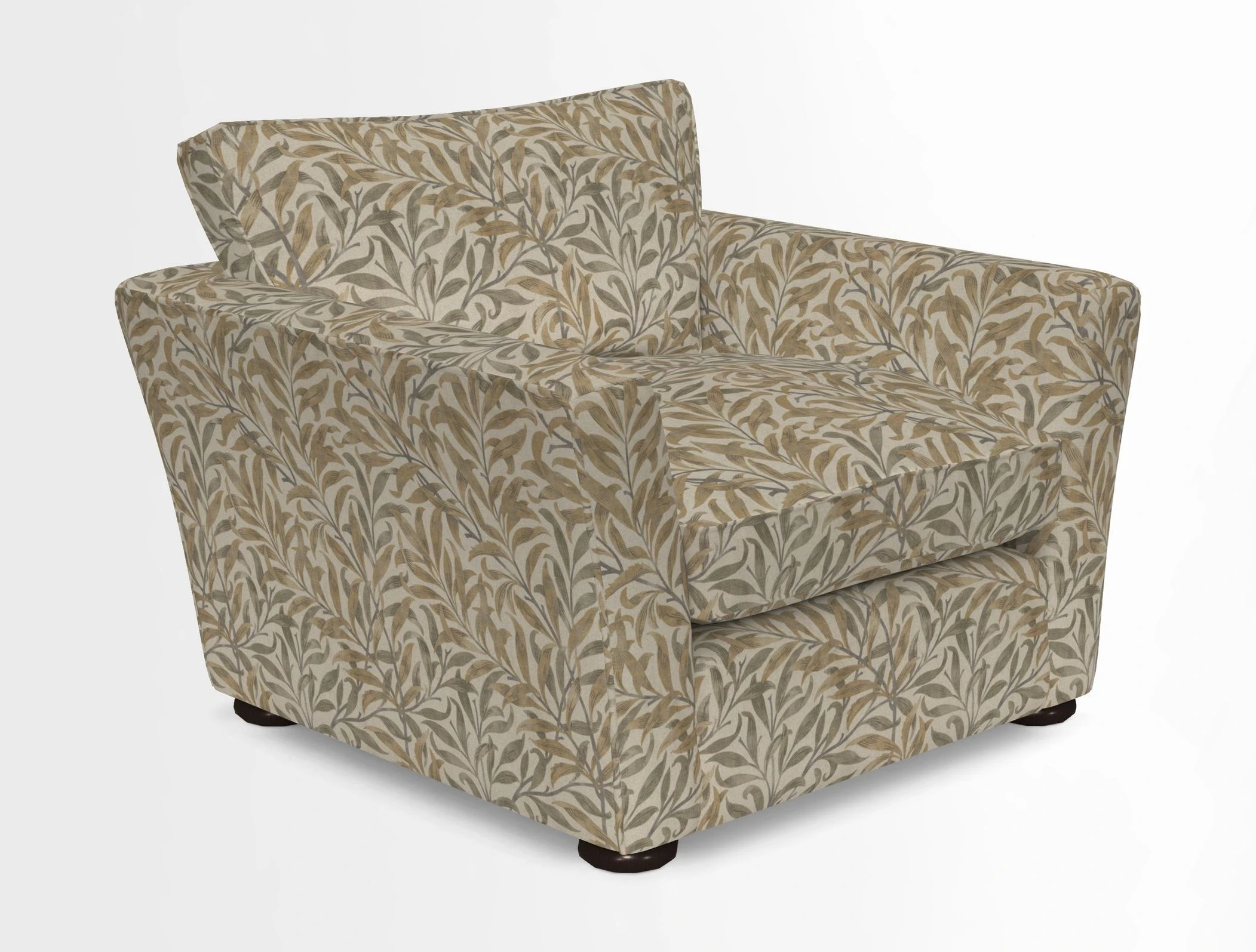 Aldeburgh Chair in Two Tone Plain Biscuit