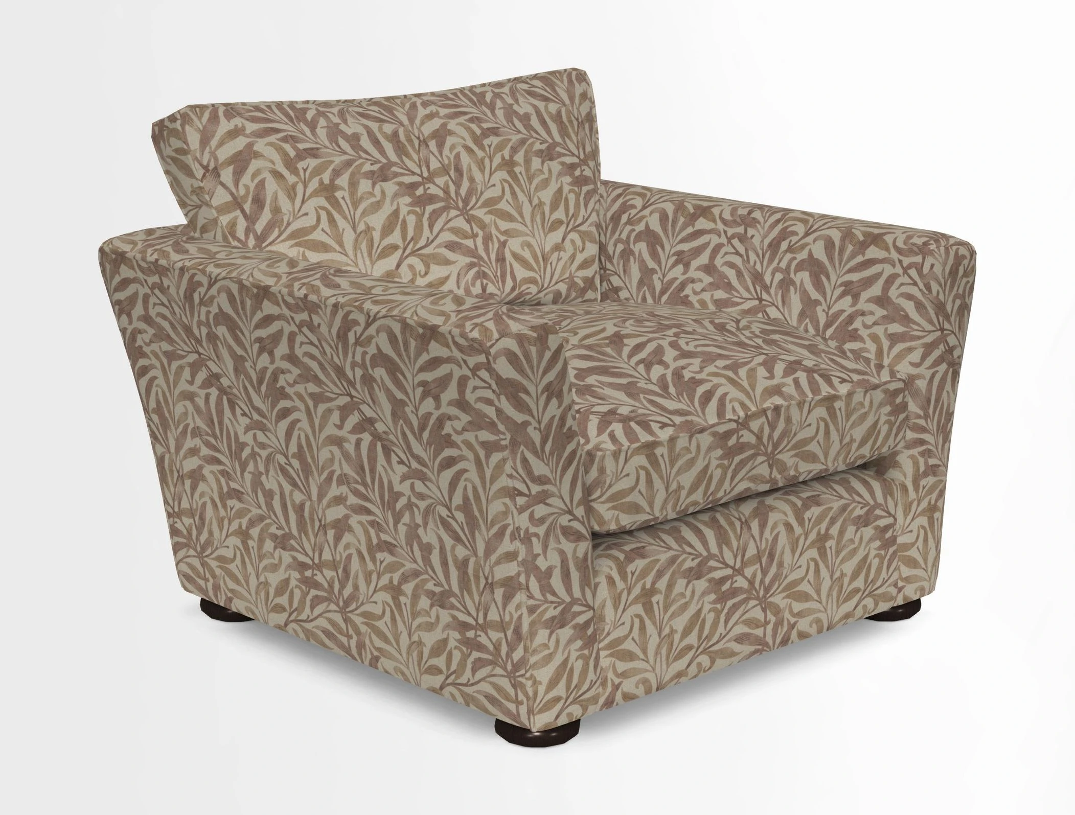 Aldeburgh Chair in Two Tone Plain Biscuit
