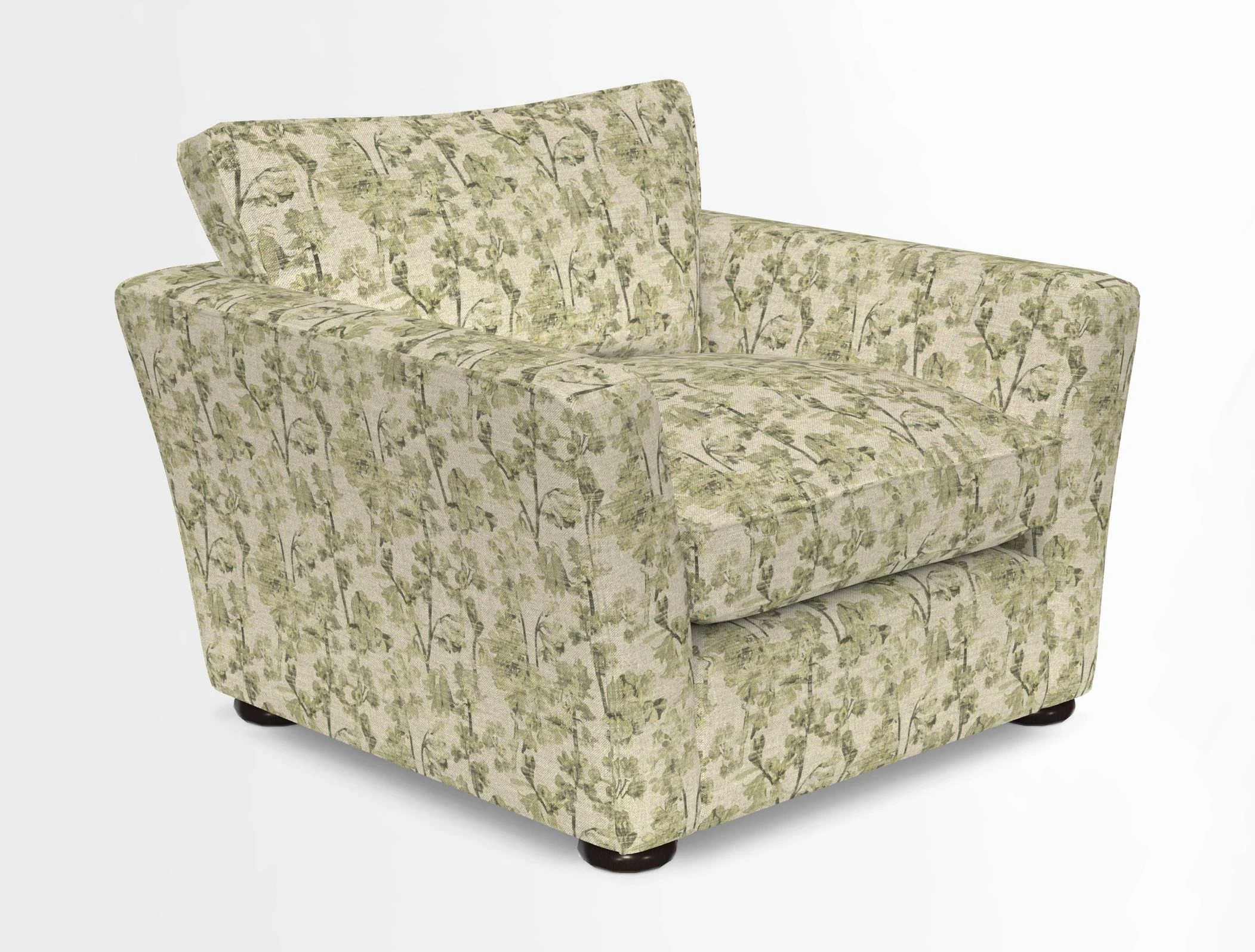 Aldeburgh Chair in Two Tone Plain Biscuit