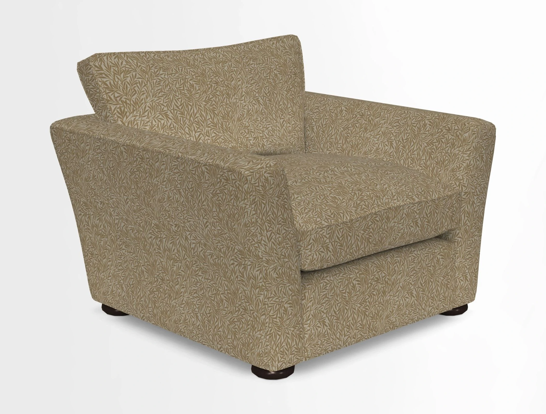 Aldeburgh Chair in Two Tone Plain Biscuit