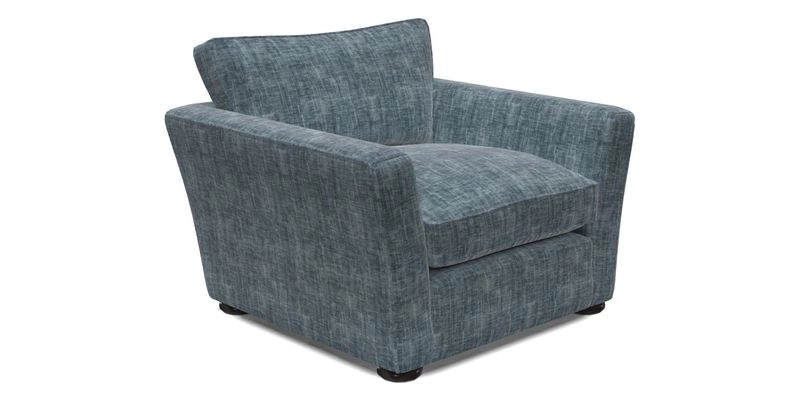 Aldeburgh Chair in Two Tone Plain Biscuit