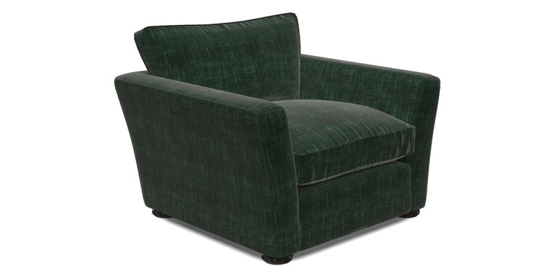 Aldeburgh Chair in Two Tone Plain Biscuit