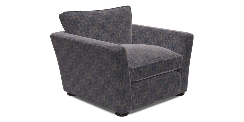 Aldeburgh Chair in Two Tone Plain Biscuit