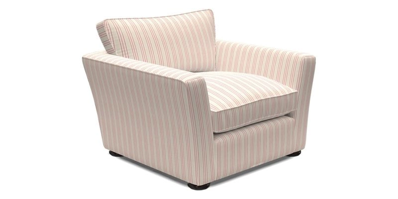 Aldeburgh Chair in Two Tone Plain Biscuit