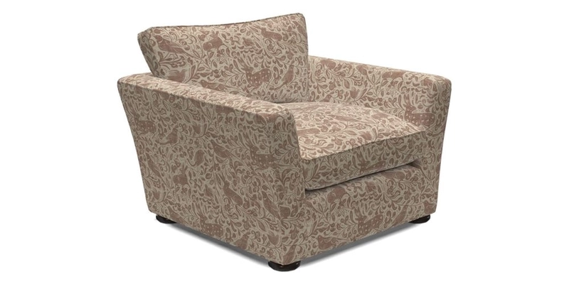 Aldeburgh Chair in Two Tone Plain Biscuit