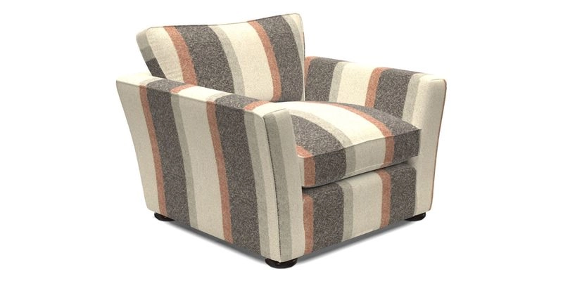 Aldeburgh Chair in Two Tone Plain Biscuit